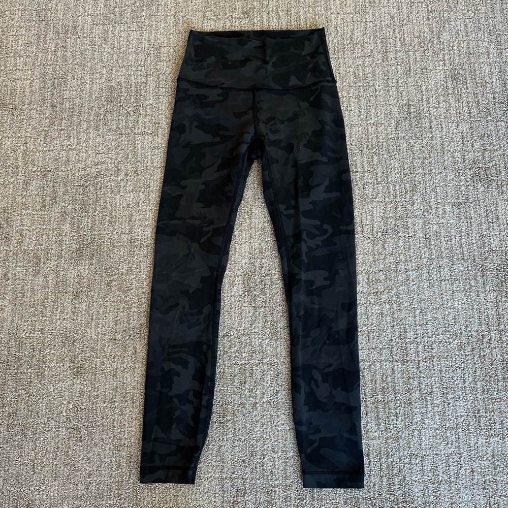 Lululemon Black Camo Leggings